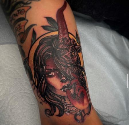 tattoos/ - Al Perez Goat Woman - 144364